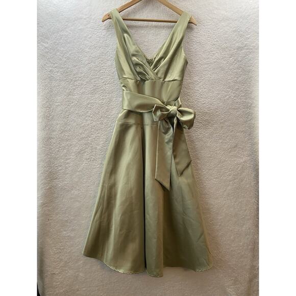 Max & Cleo Dresses & Skirts - NWT Max and Cleo Green Opal Fit & Flare Dress Sz 8 Cocktail Glam Retro Elegant